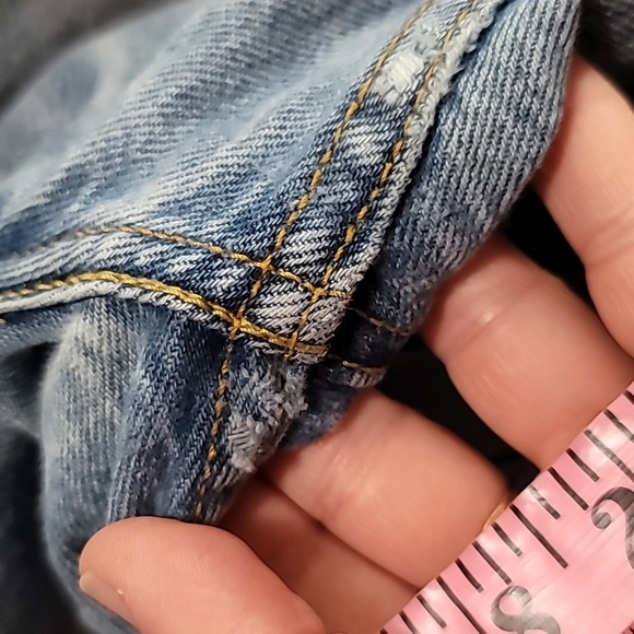 Levi's Men's 501 Vintage Straight Leg Button-Fly Jeans, Size 34 - Picture 7 of 7